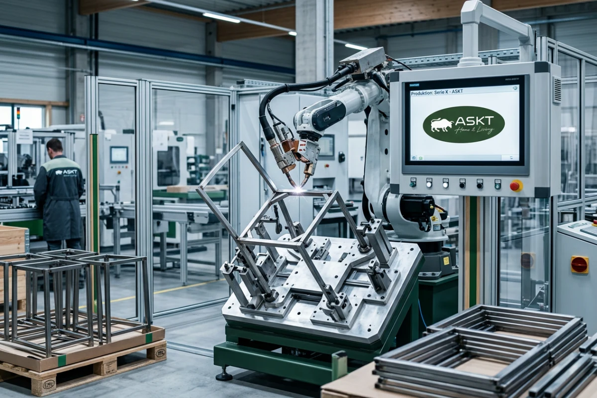 Produkcja kontraktowa krzeseł na metalowych ramach dla europejskich sieci handlowych