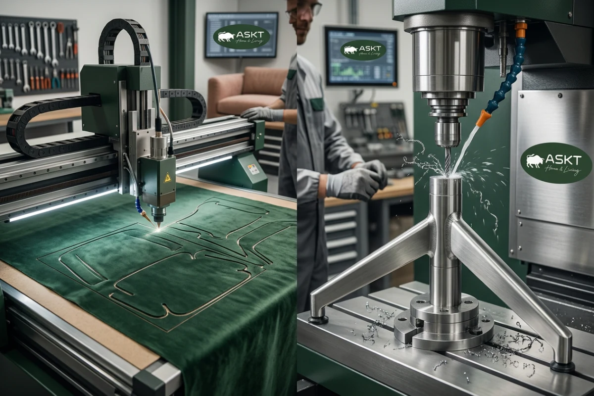 fabrication industrielle chaises rembourrees usinage et decoupe de precision