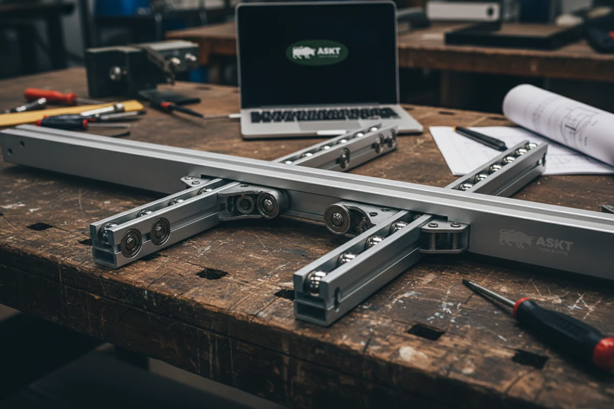 Heavy duty synchronized extension table mechanism wholesale