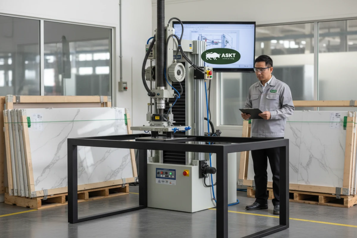 B2B table durability and load-bearing test facility